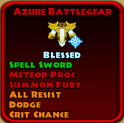 Azure Battlegear
