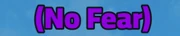 No Fear title