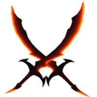 Dual Infernal Scimitars Dungeonquestroblox Wiki Fandom - beastmaster war scythe dungeonquestroblox wiki fandom