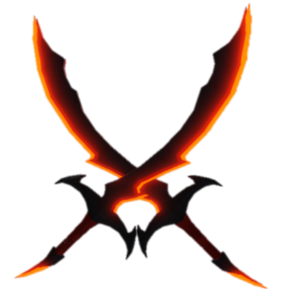 Dual Infernal Scimitars Dungeonquestroblox Wiki Fandom - roblox dungeon quest overlords rageblade