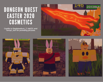 Cosmetics Dungeonquestroblox Wiki Fandom - how to get free cosmetics in dungeon quest roblox youtube