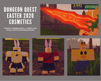 Cosmetics Dungeonquestroblox Wiki Fandom - roblox dungeon quest vip cosmetics