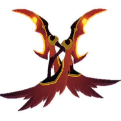 Dual Phoenix Daggers Dungeonquestroblox Wiki Fandom - bioforged quickblade dungeonquestroblox wiki fandom