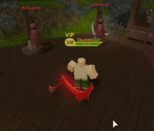 Blade Storm being casted on some advance dummies