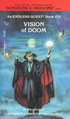 Endless Quest 35 Vision of Doom - Cover