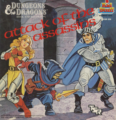 Kid Stuff - Dungeons & Dragons - Attack of the Assassins - cover