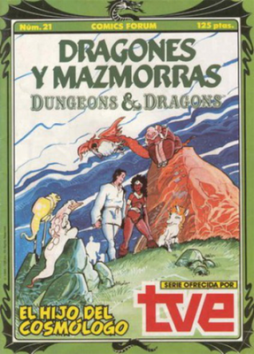 Forum - Dragones y Mazmorras 21 (Spanish Comic) - Cover