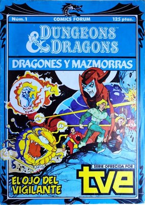 Forum - Dragones y Mazmorras 01 (Spanish Comic) - Cover