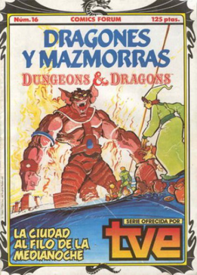 Forum - Dragones y Mazmorras 16 (Spanish Comic) - Cover