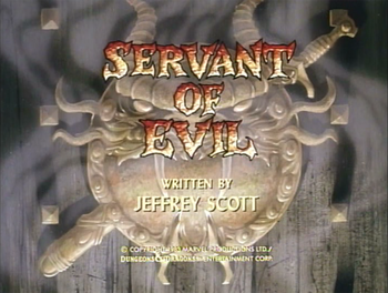 Dungeons and Dragons S01E08 Servant of Evil - Title Card