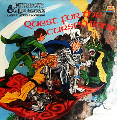 Kid Stuff - Dungeons & Dragons - Quest for the Cursed Bone - cover