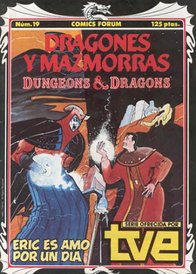 Forum - Dragones y Mazmorras 19 (Spanish Comic) - Cover