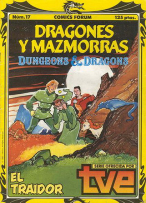 Forum - Dragones y Mazmorras 17 (Spanish Comic) - Cover