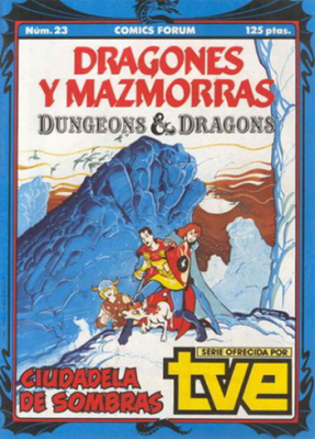 Forum - Dragones y Mazmorras 23 (Spanish Comic) - Cover