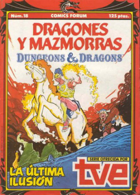 Forum - Dragones y Mazmorras 18 (Spanish Comic) - Cover