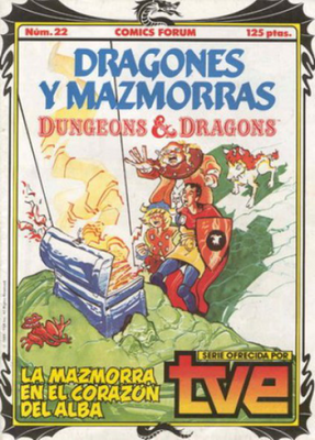 Forum - Dragones y Mazmorras 22 (Spanish Comic) - Cover