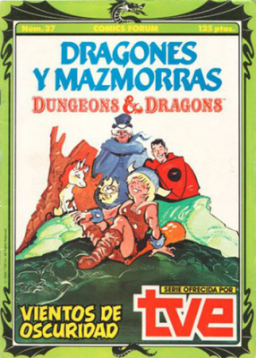 Forum - Dragones y Mazmorras 27 (Spanish Comic) - Cover