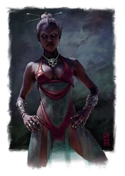 A mighty cleric of Lolth!