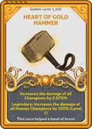 Heart of Gold Hammer Idle Champions