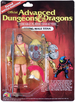 LJN - Advanced Dungeons and Dragons - Young Male Titan - package front