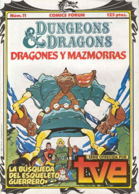 Forum - Dragones y Mazmorras 11 (Spanish Comic) - Cover
