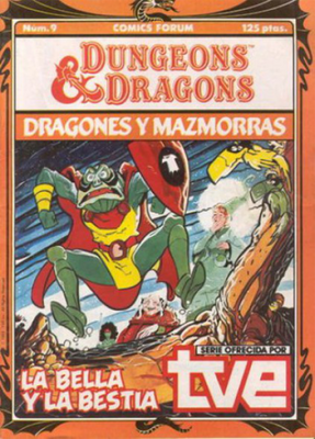 Forum - Dragones y Mazmorras 09 (Spanish Comic) - Cover