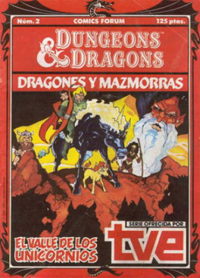 Forum - Dragones y Mazmorras 02 (Spanish Comic) - Cover
