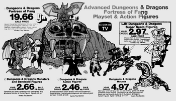 LJN - Advanced Dungeons & Dragons vintage toyline