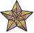 This star symbolizes the featured content on Wikipedia.