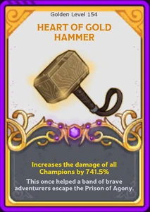 HEART OF GOLD HAMMER