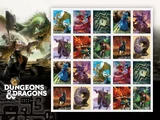 USPS - Dungeons & Dragons - Stamps