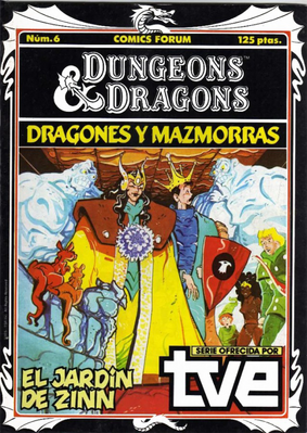 Forum - Dragones y Mazmorras 06 (Spanish Comic) - Cover
