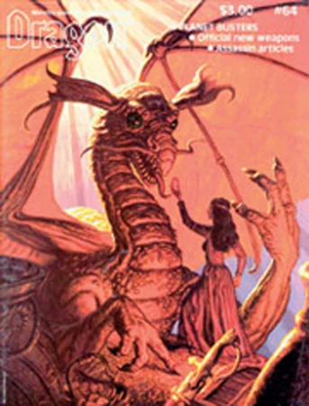 Dragon Magazine #64 | Dungeons & Dragons Lore Wiki | Fandom
