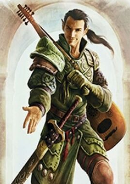 Pregen Characters Half-Elf Bard