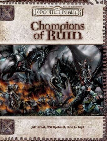 Bemyndigelse løn cricket Champions of Ruin | Dungeons & Dragons Lore Wiki | Fandom