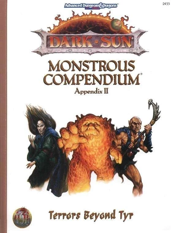 Monstrous Compendium: Dark Sun Appendix II | Dungeons & Dragons