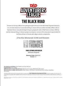 The Black Road