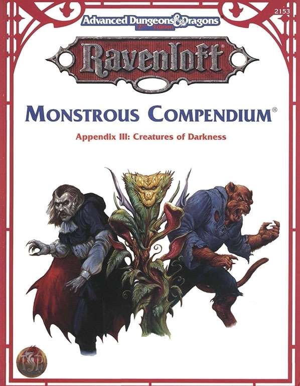 Monstrous Compendium: Ravenloft Appendix III | Dungeons & Dragons 