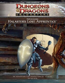 Undermountain Halaster's Lost Apprentice