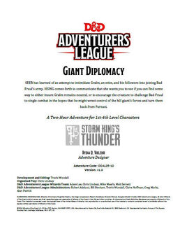 Giant Diplomacy