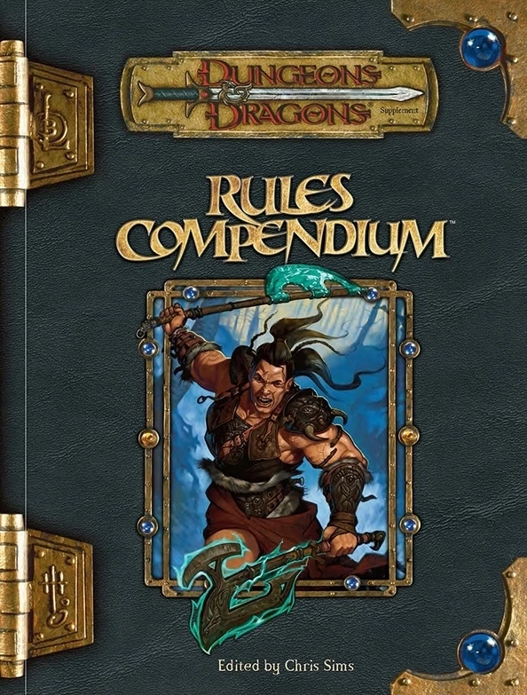 Rules Compendium (3e) Dungeons & Dragons Lore Wiki Fandom