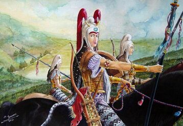 Iranian Women Warriors