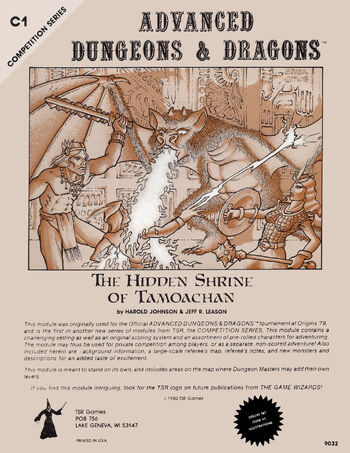 The Hidden Shrine of Tamoachan  Dungeons & Dragons Lore Wiki  Fandom