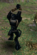 Panther about to strike