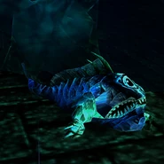 Minion at the feet of the master