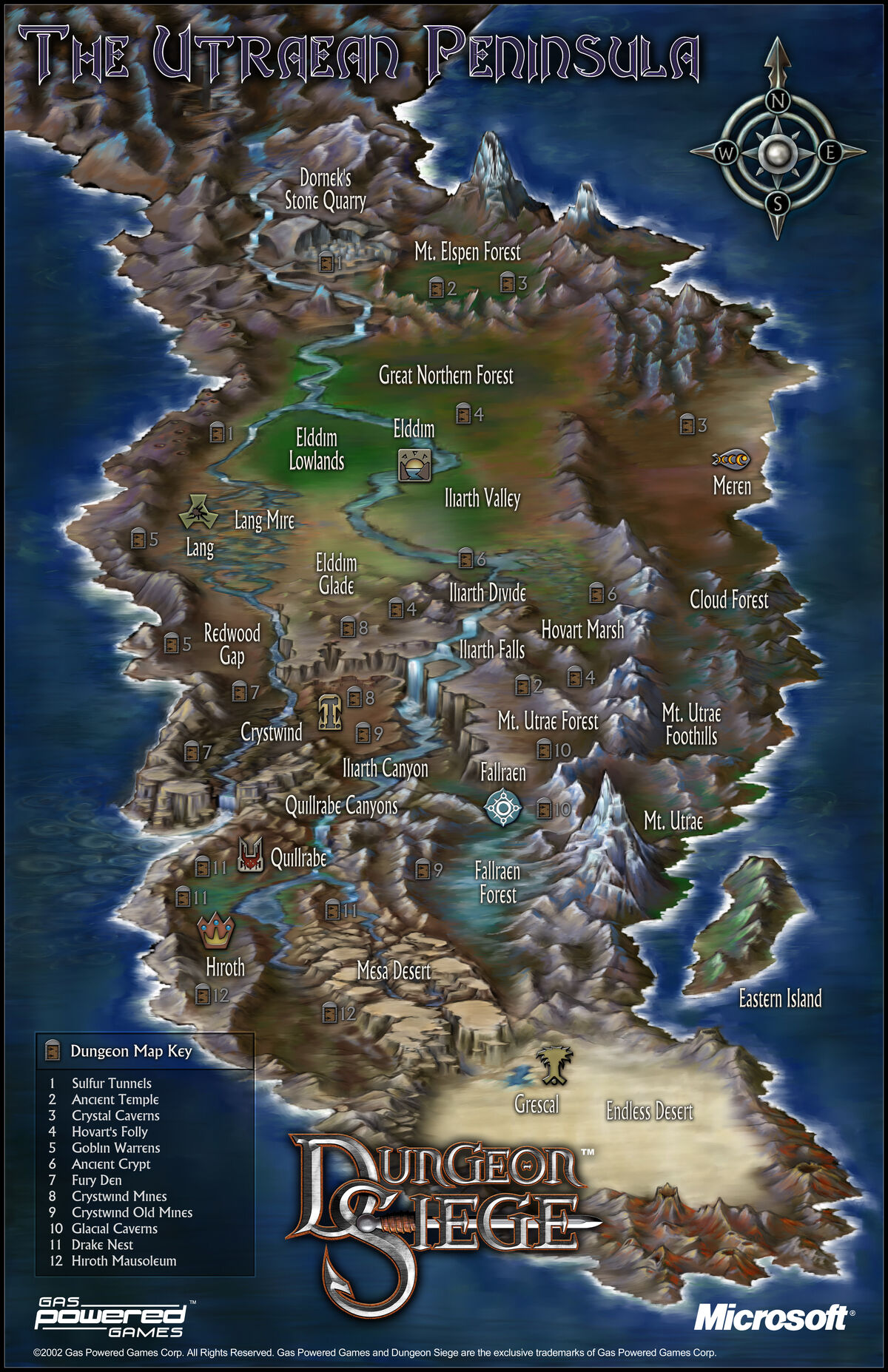 Utraean Peninsula Dungeon Siege Wiki Fandom