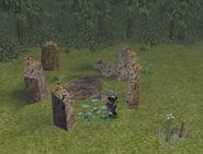 Health shrine in the glade