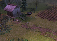 The chicken coop