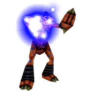 A Droog Mage casting Starburst