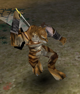 Swinging the tempered blade